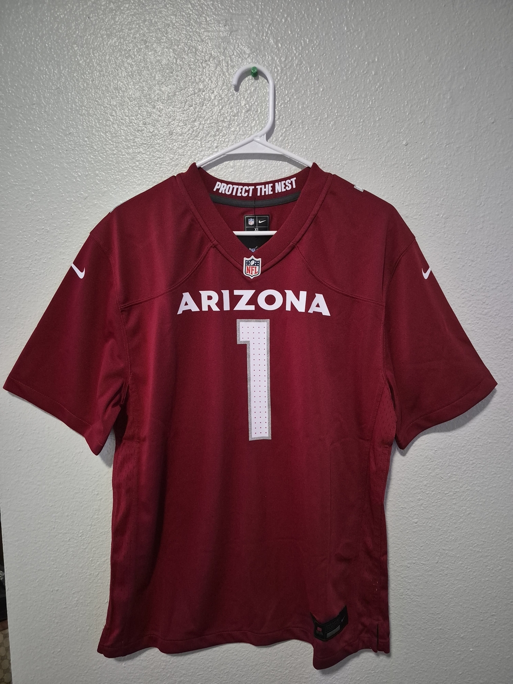 Youth Nike Arizona Cardinals Red #1 Football Jersey Size XL (18/20)